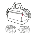 Сумка allrounder l pocket dark ruby