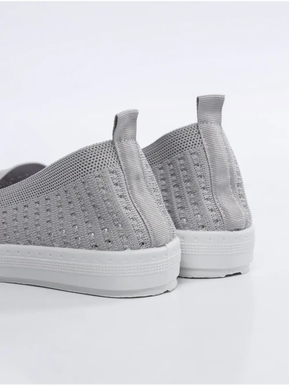 Мокасины летние текстильные