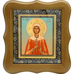 Зоя Римская мученица. Икона на холсте.