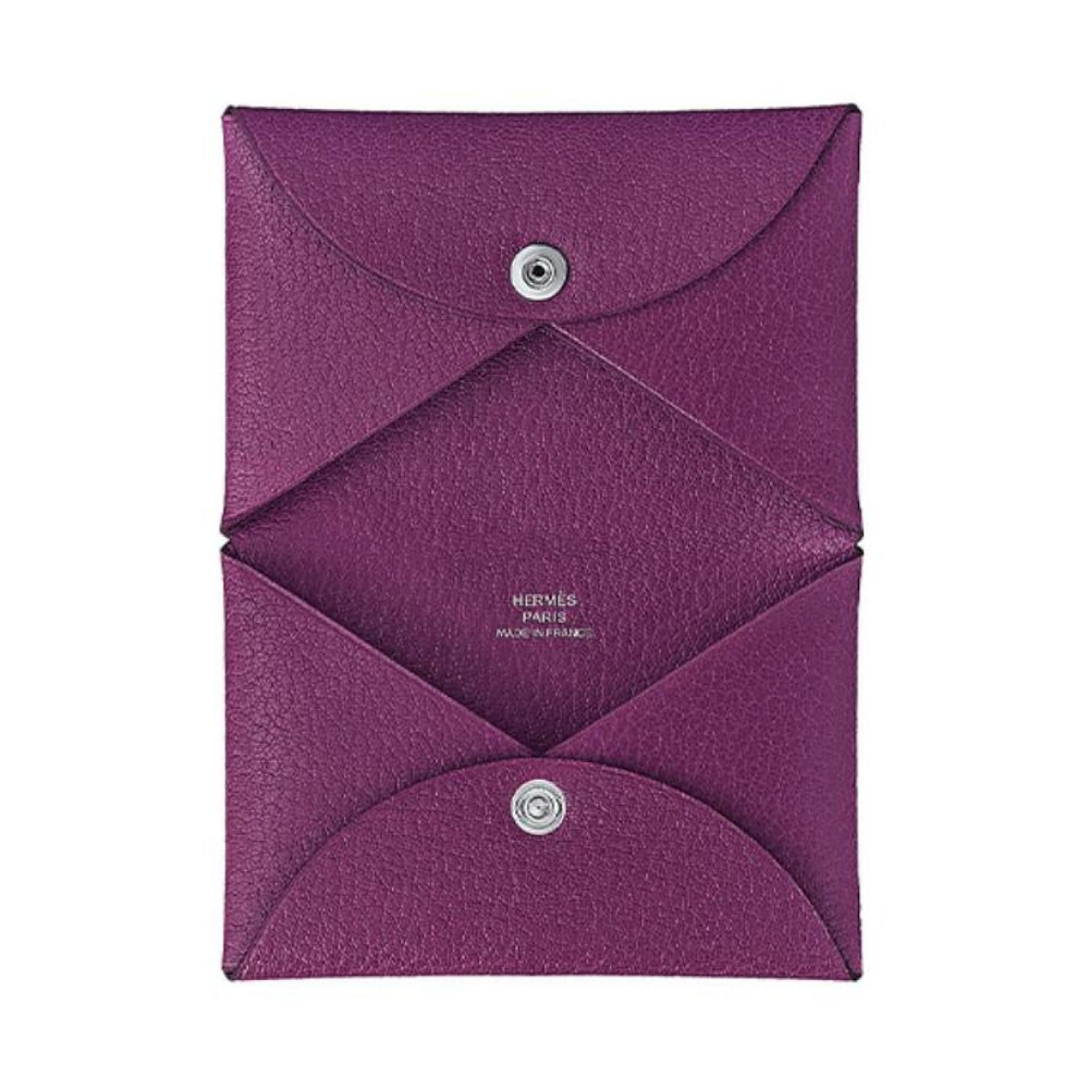 Картхолдеры и кошельки HERMES Calvi 4 Chamkila, H078382CKP9