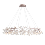 SL379.203.324 Люстра подвесная ST-Luce Медный/Белый LED 324*0,5W 3500K  (из 2-х коробок) RAFINA