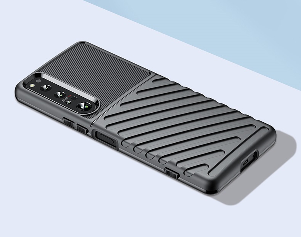 Усиленный защитный чехол для Sony Xperia 1 IV Mark 4 с 2022 года, противоударный, серия Onyx от Caseport