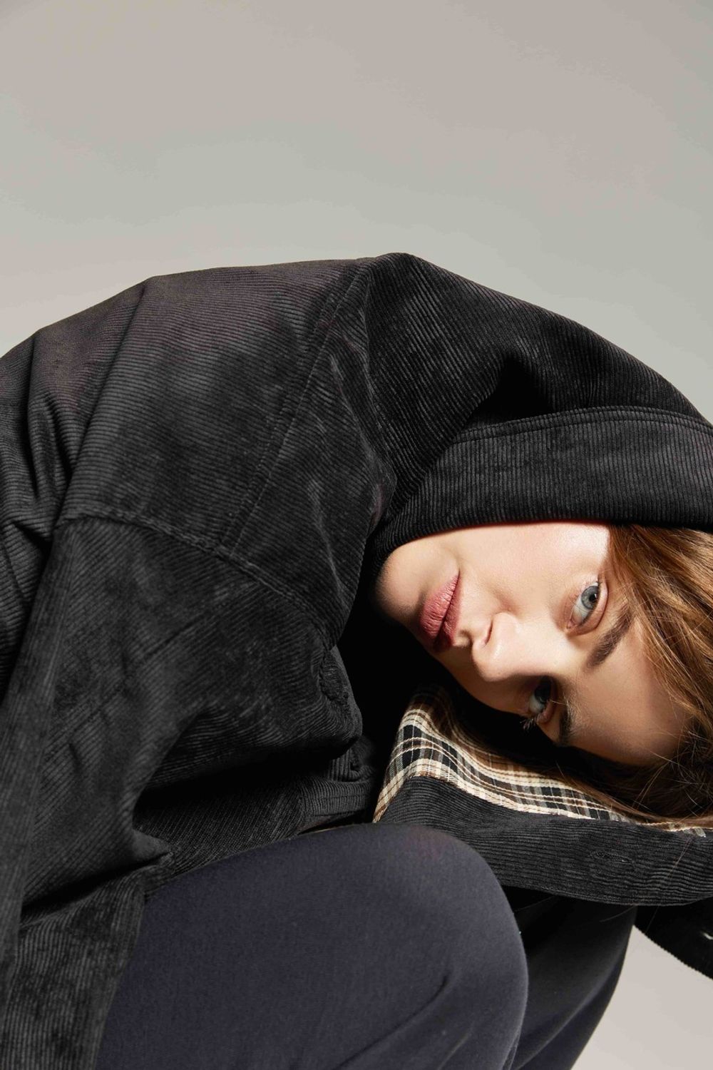 Куртка Called a Garment Corduroy work Угольно-черная