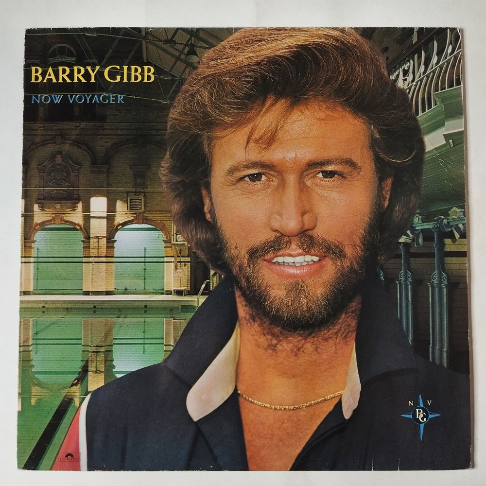 Винтажная виниловая пластинка LP Barry Gibb Now Voyager (Germany 1984)