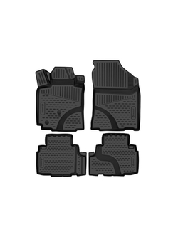 Коврики в салон для для CHANGAN CS75 (Ir) 2018-, 4шт. (полиуретан) ELEMENT3DA66576210K