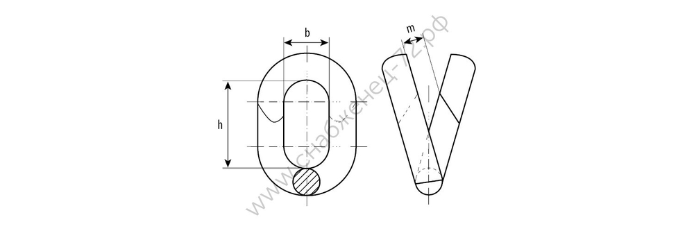 ЗУБР 5 мм, соединитель цепей, 1 шт (4-304576-05)