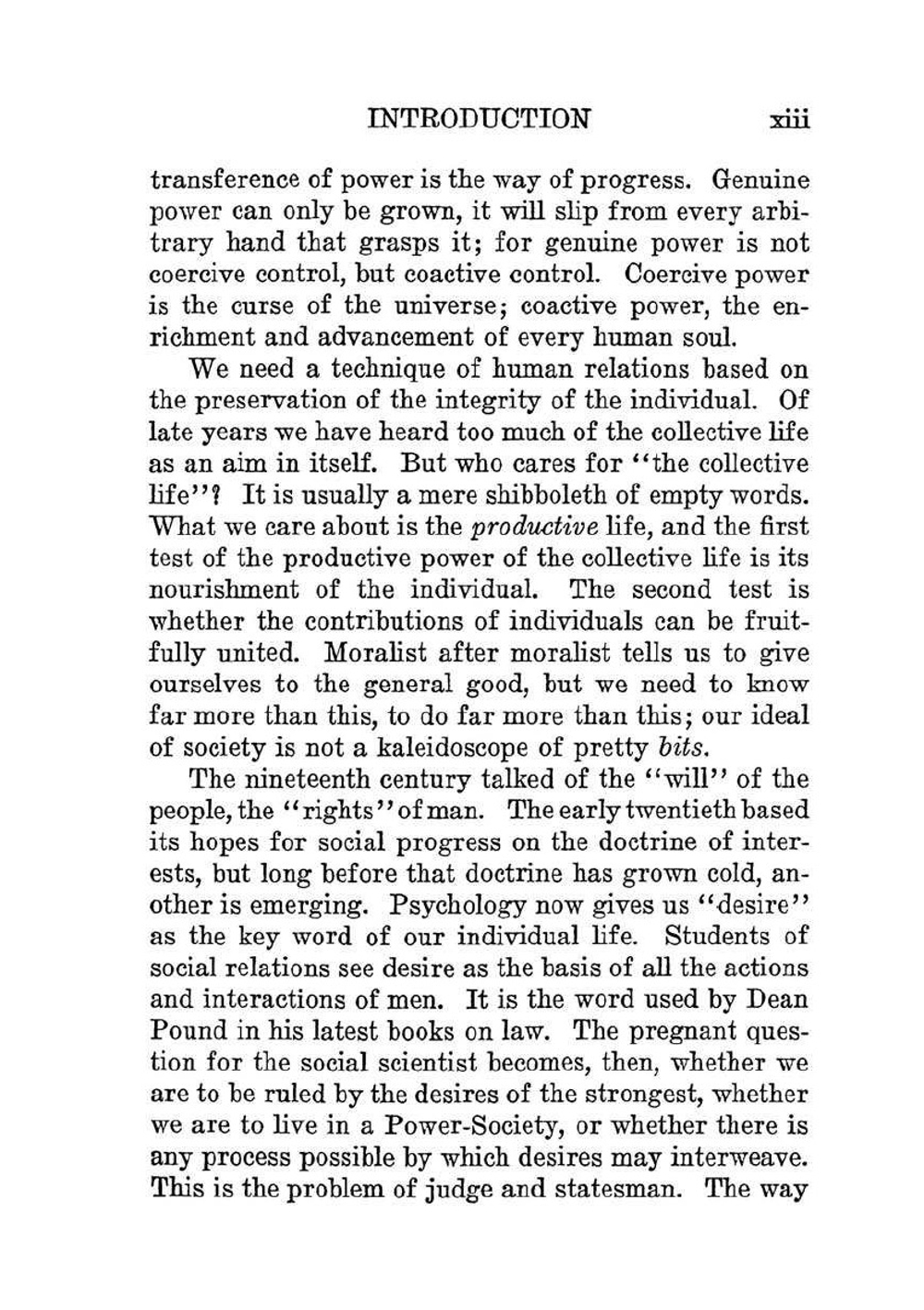 Creative experience | M.P. Follett