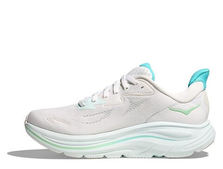 Кроссовки для бега женские Hoka Clifton 10 Бело-Бирюзовые
