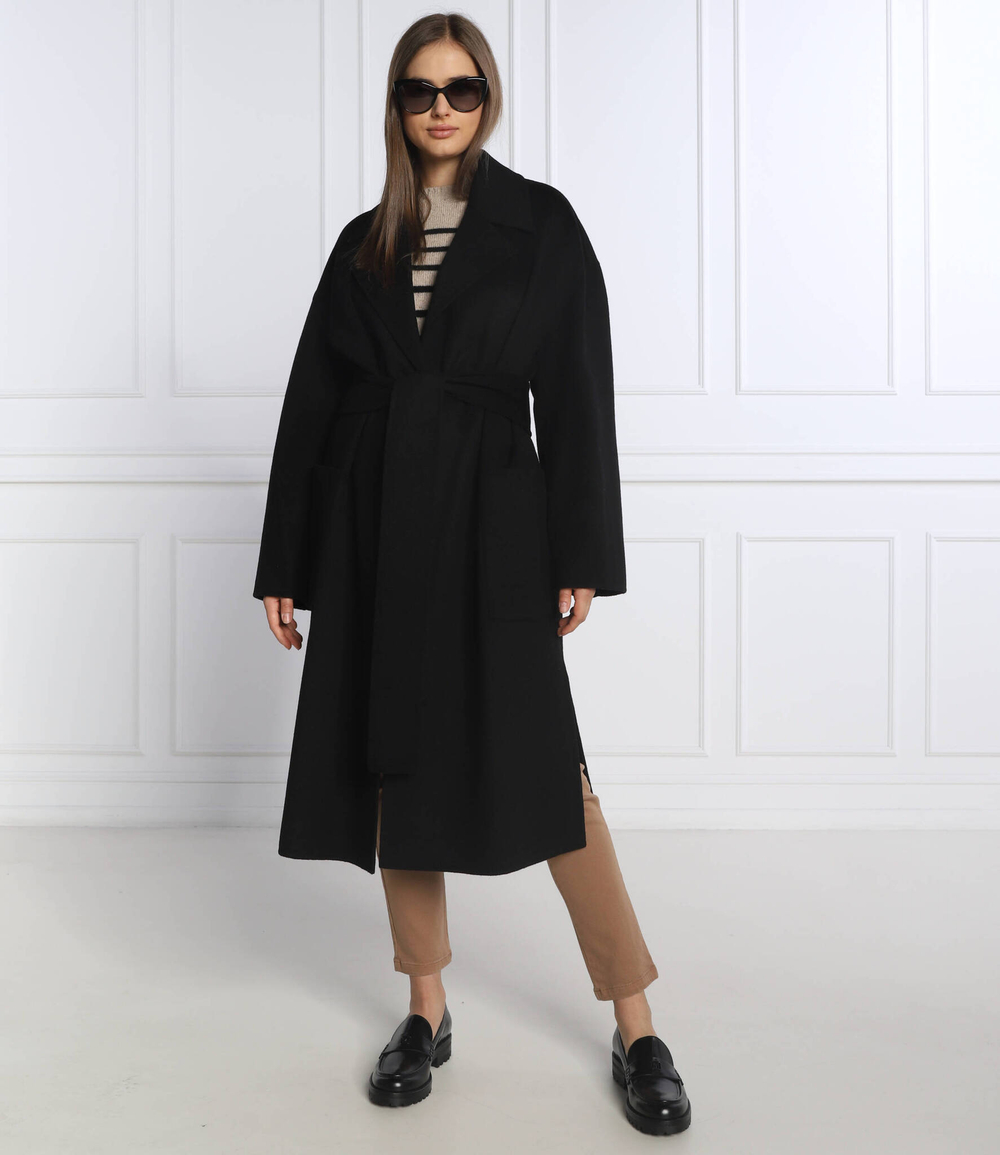 Хлопковый тренч coletti BOSS BLACK - черный(50479530)