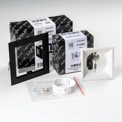 Встраиваемый светильник Lightstar Domino D51706WMOD