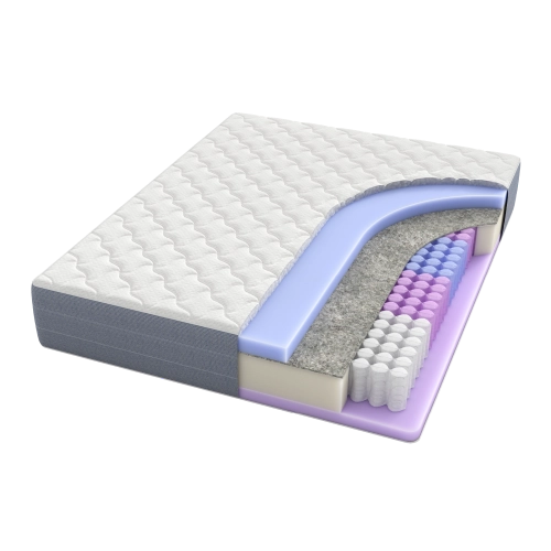 Матрас BuyBest, 22 см, средняя жесткость, независимые пружины