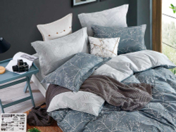 Постельное белье 2 спальное евро Asabella 1490-6