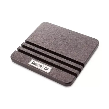 Набор разделочных досок на подставке 3шт ComposeEat Elegance белый камень