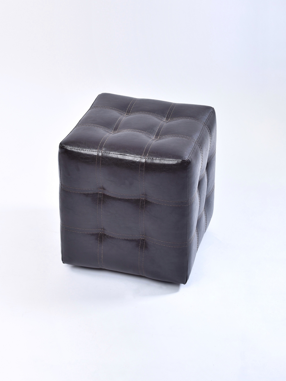 Пуф квадратный экокожа