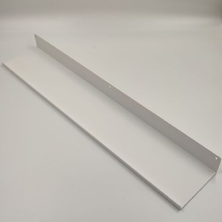 Полка MetaDec Plain настенная прямая, 50х10см белая, 1шт
