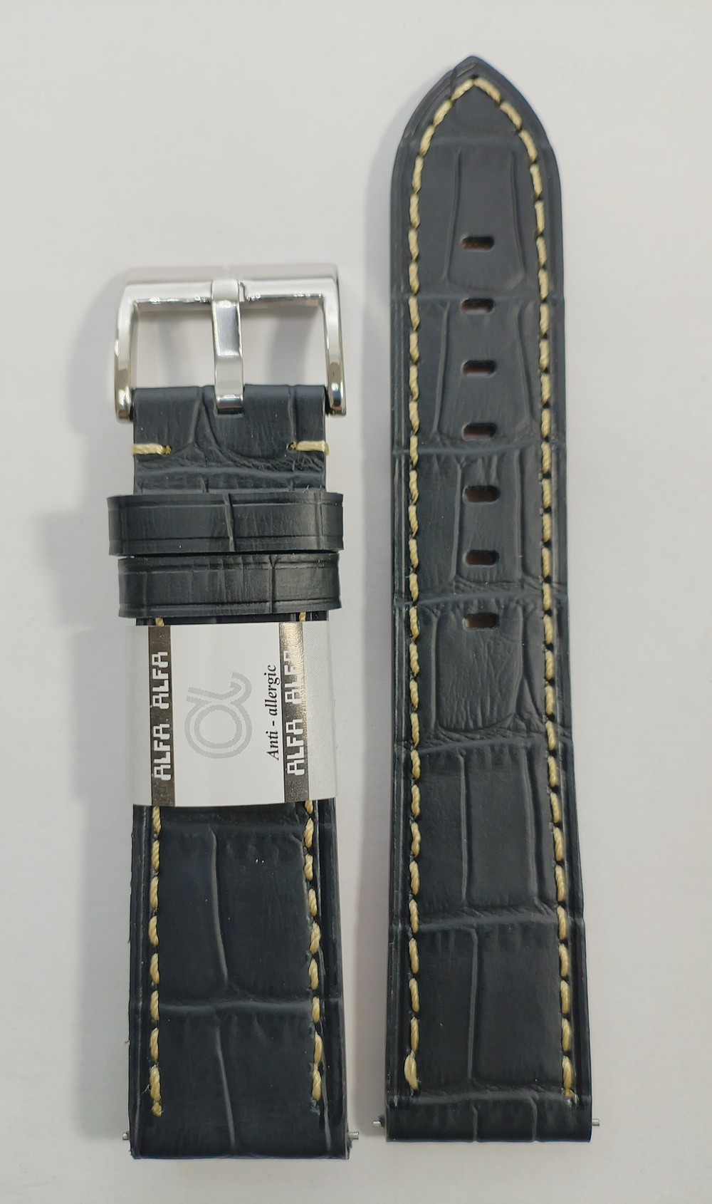 Ремень для часов из натуральной кожи.