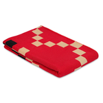 Плед из хлопка по мотивам башкирских орнаментов из коллекции cultural heritage, 130х180 см