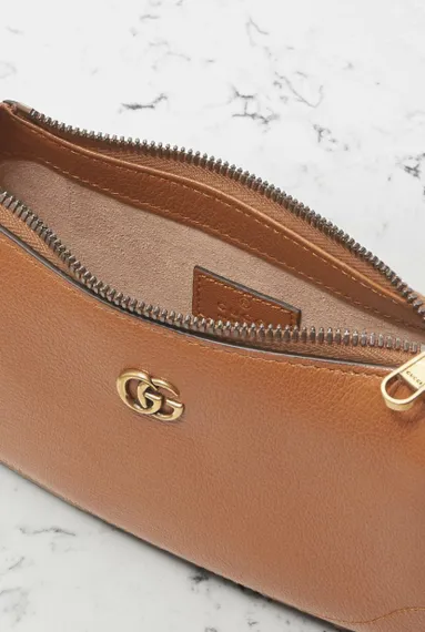 Сумка через плечо Gucci Mini Aphrodite коричневый