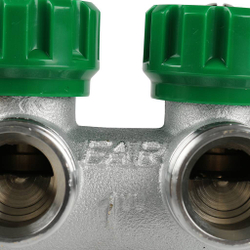 Коллектор FAR  рег. 1" 2 отв. 3/4" для соединений Eurokonus