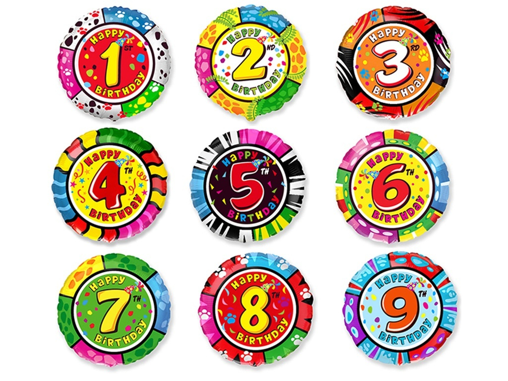 Шар-круг цифра