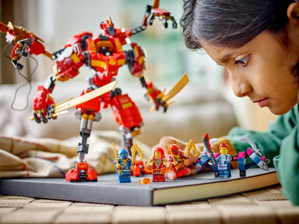 Конструктор LEGO Ninjago 71812 Робот ниндзя-альпинист Кая