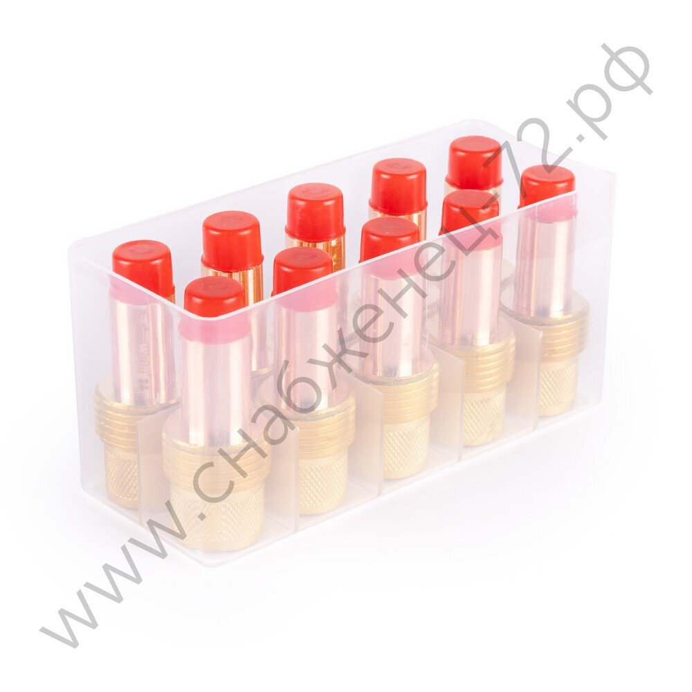 FoxWeld Корпус цанги 2,4мм газ.линза (701.0207/TE0006-24, пр-во FoxWeld/КНР)