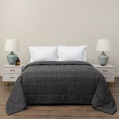 Доминико (антрацит) Покрывало 240х260