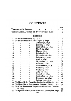 Letters of Fyodor Michailovitch Dostoevsky to His Family and Friends | Eliasberg Alexander