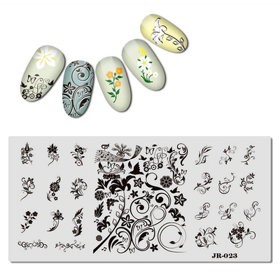 Пластина для стемпинга JR023*