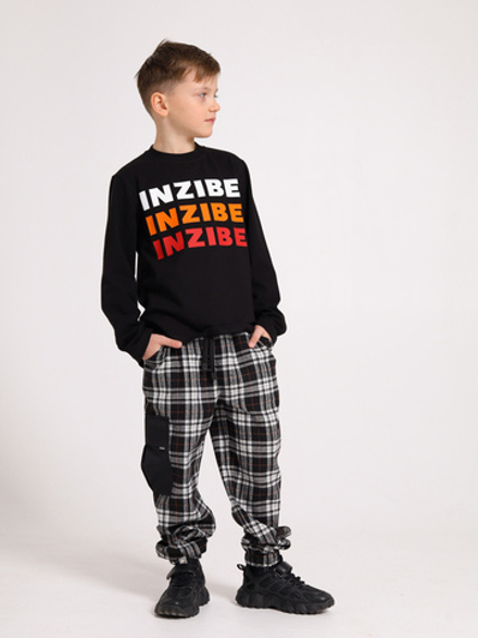 Лонгслив INZIBE JUNIOR, черный