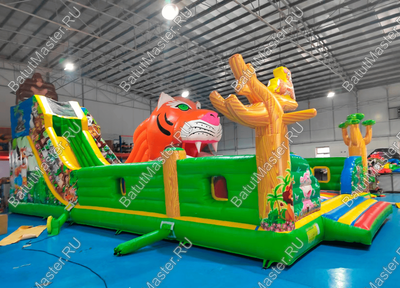 Коммерческий надувной батут «Прайд» с широким входом 12*7*6 м