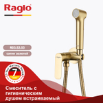 Смеситель с гигиеническим душем встраиваемый RAGLO R03.52.03