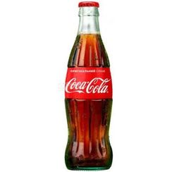 Coca-Cola 0.33 L (şüşə)