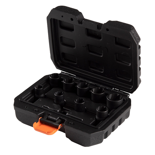 AFFIX (AF10930010C) Набор торцевых головок для поврежденных гаек и болтов, 10-19 мм, кейс, 10 предметов