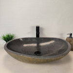 Раковина из речного камня RS-66037 63х47х16 из натурального камня