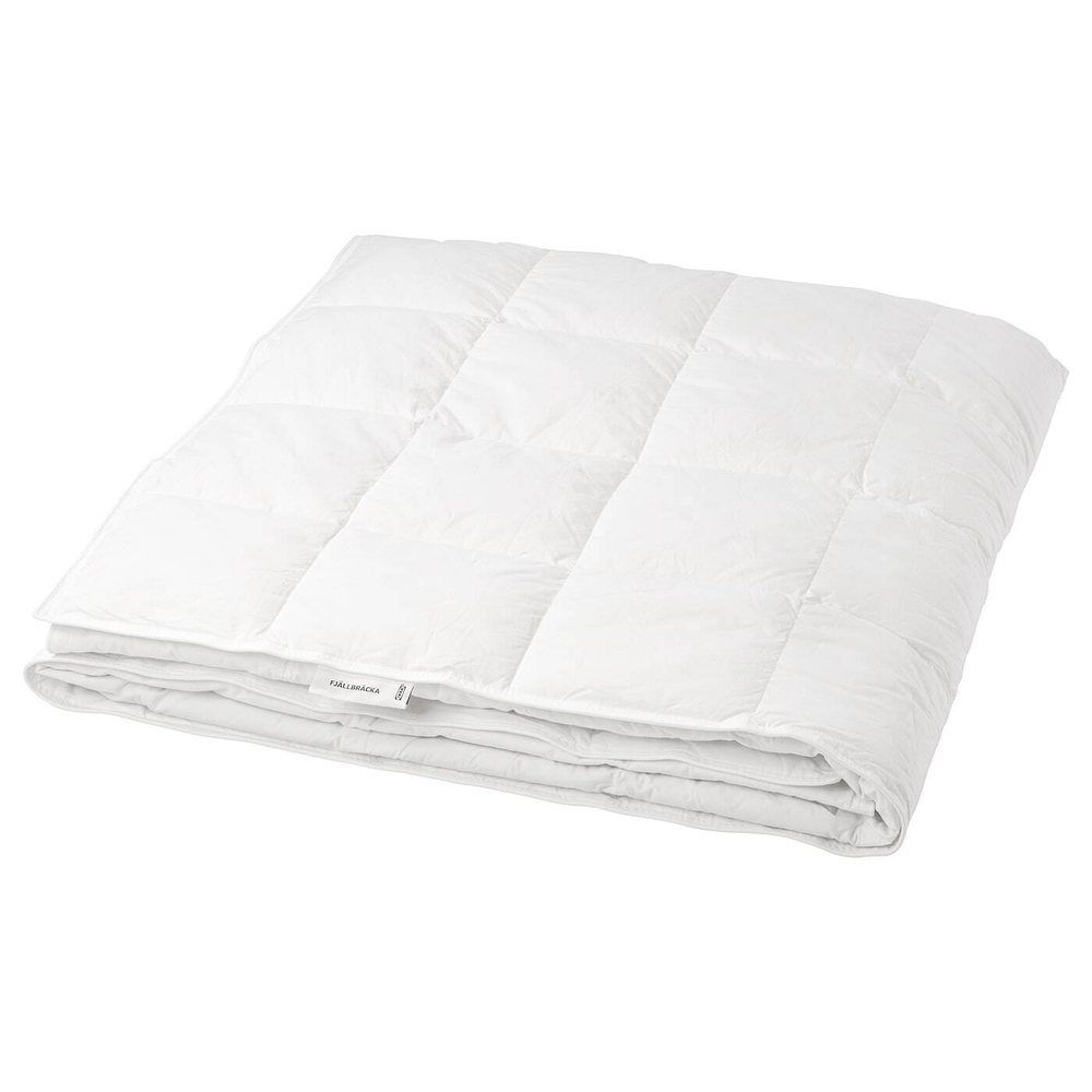 IKEA FJÄLLBRÄCKA  (ИКЕА ФЙÄЛЛБРÄСКА)  -  Одеяло, слегка теплое, 200x200 см
