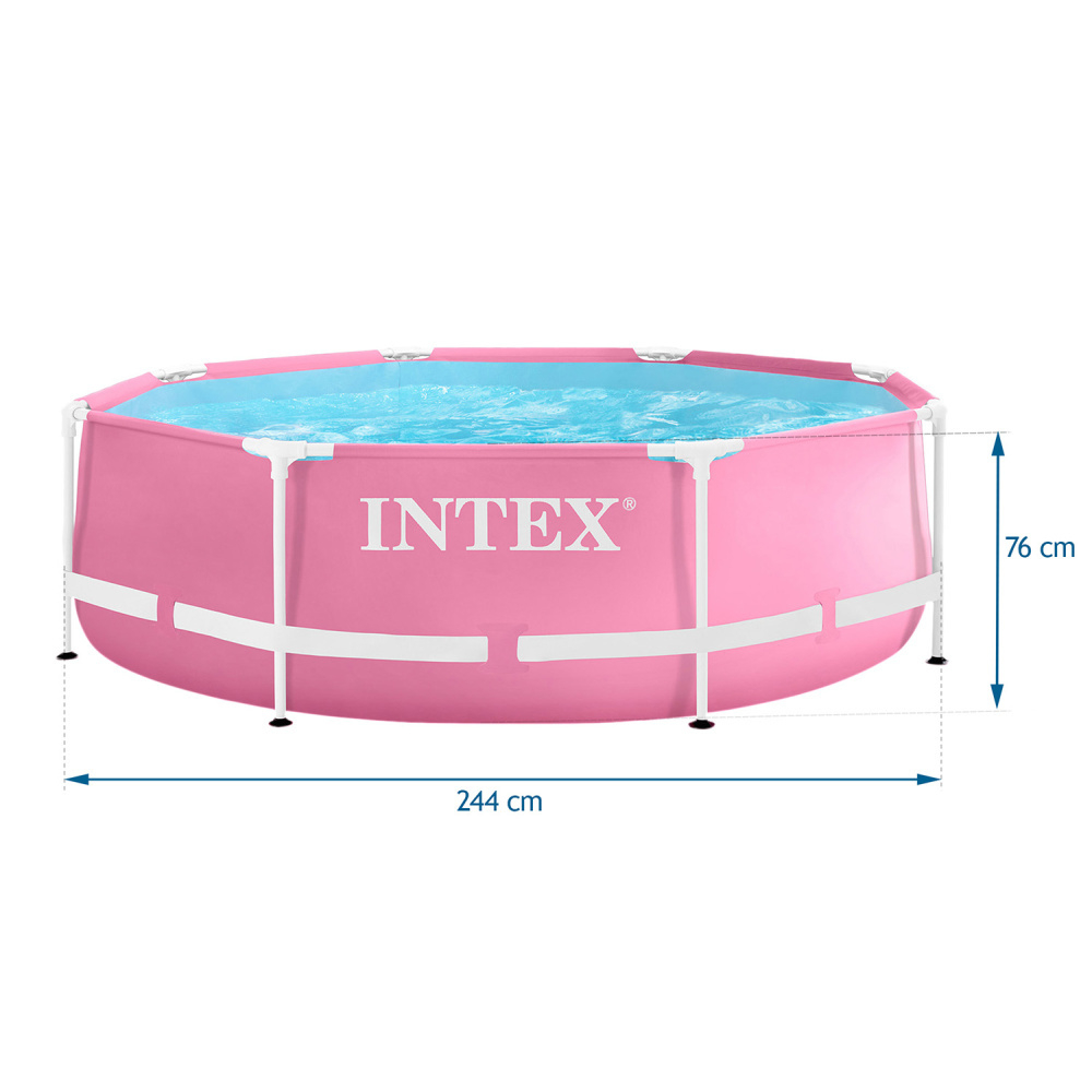 Каркасный бассейн Intex Metal Frame 244х76 см (28290)