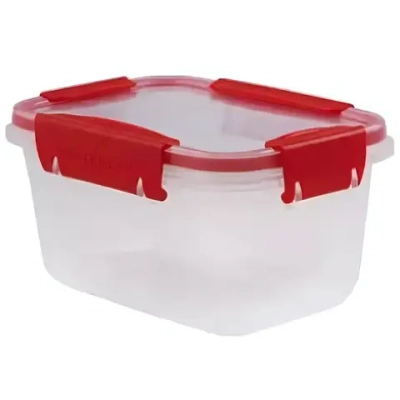 Контейнер для продуктов 0,75л «BUTTERFLY» красный