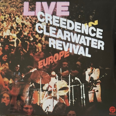 Creedence Clearwater Revival - Live In Europe 2LP (Европа 2016г.)