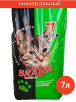 Наполнитель для кошек минеральный зеленый 7л
