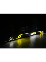 Рамка с LED подсветкой надписи. OL Opel.