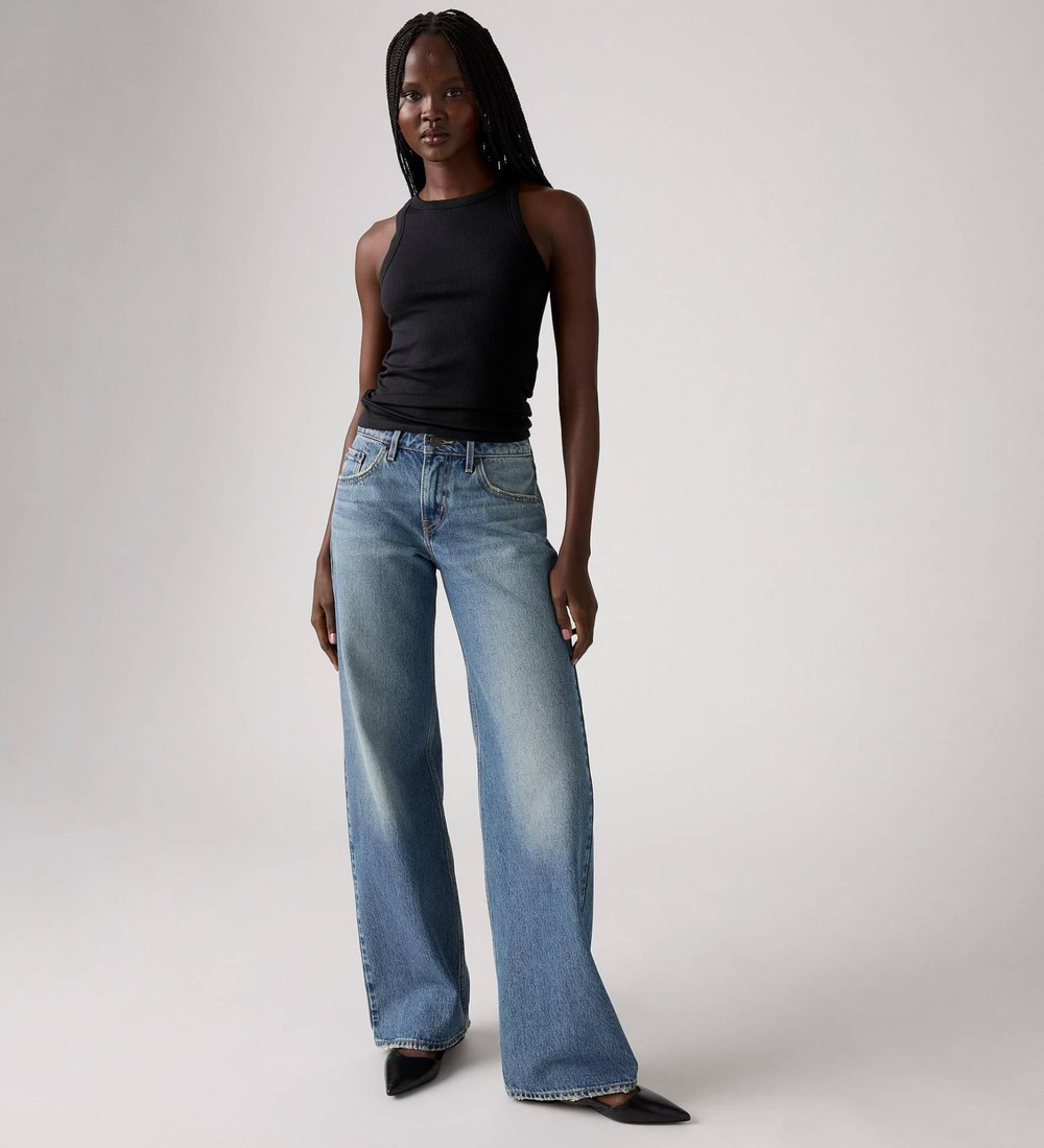 Джинсы женские LEVI'S LOW LOOSE RESCUED CITY