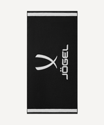 Полотенце спортивное ESSENTIAL Towel L, 70х140, черный/белый
