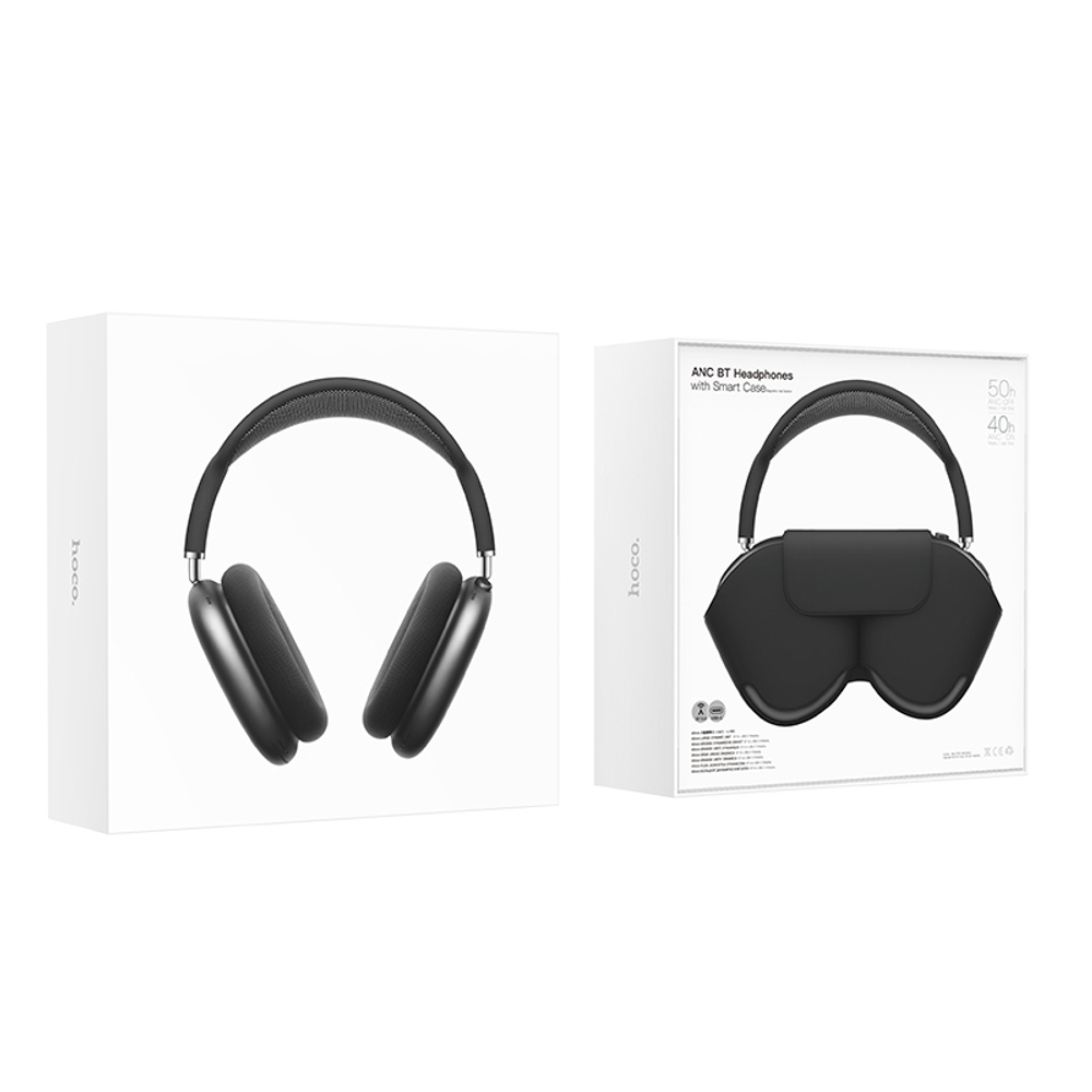 Полноразмерные Bluetooth наушники HOCO W58 ANC (черный)