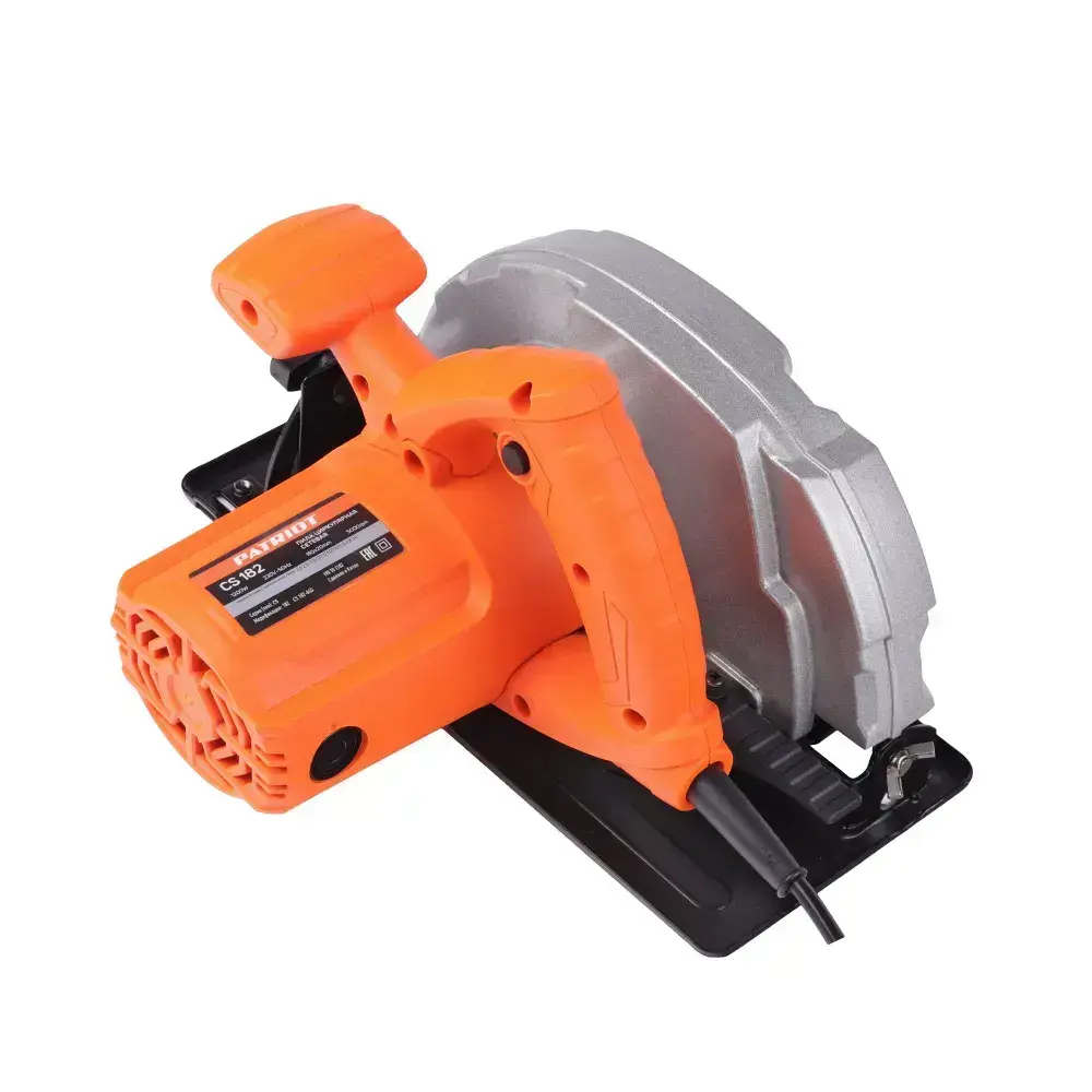 Пила циркулярная PATRIOT CS 182, 1200Вт, диск 185мм, глубина пропила 65мм