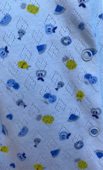 Комбинезон ажурная рибана " Ягодки" ( малышеево) (Размер: 62)