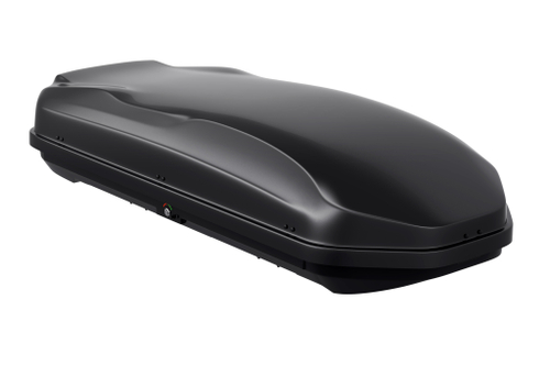 Автобокс на крышу автомобиля "Cybort Cargo" 580 л (черный глянцевый) / ТюнАвто