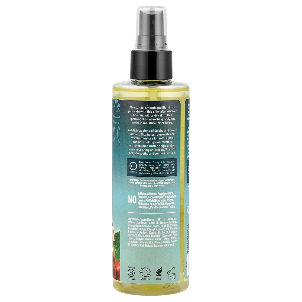 Desert Essence, Масло для тела жожоба и сладкого миндаля, 8,28 жидких унций (245 мл)