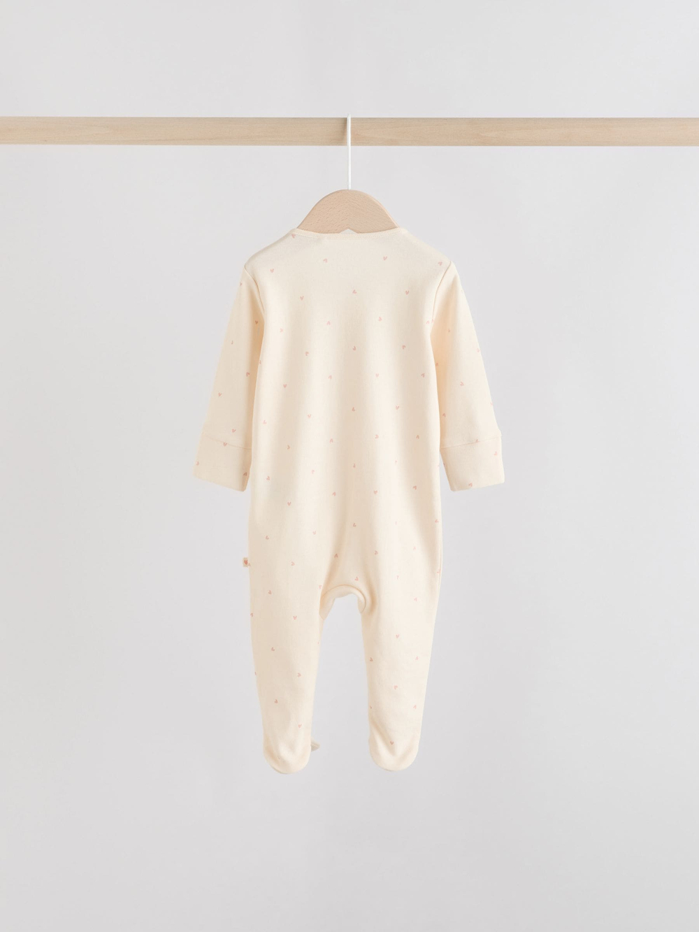 Комбинезон / Cлип для малышей Next F34-058, 3 шт., Розовый, Бежевый