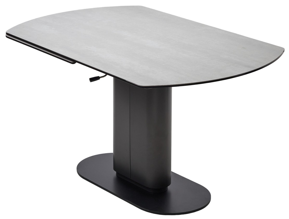 Стол М-City DISAUR Кай (Kai) 140 Tl-58 поворотная система раскладки, Испанская керамика, темно-серый